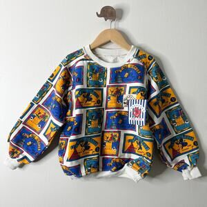 NWT  Vintage John L. Cook Jogging Suit Sweater Sz 5